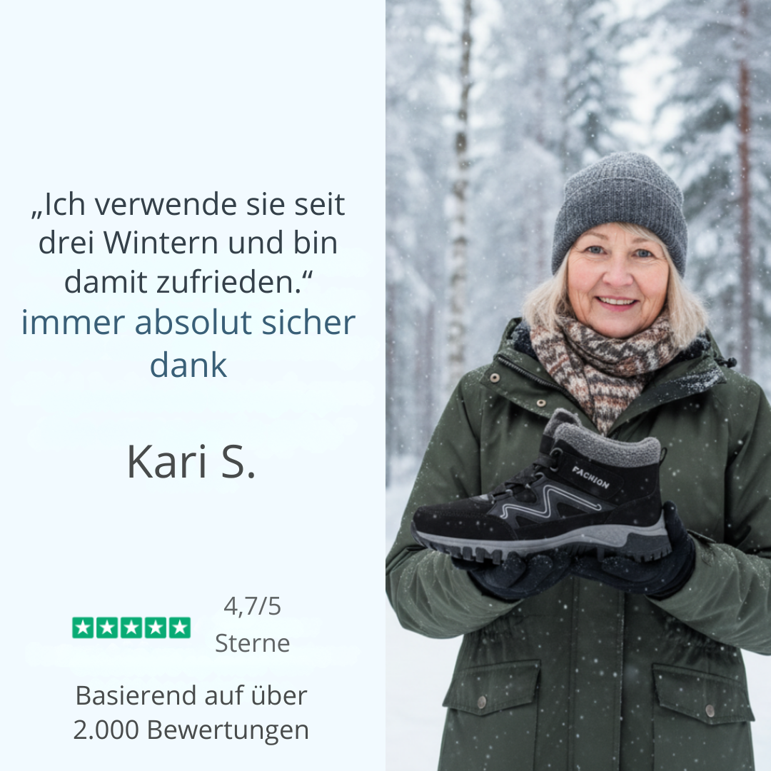 VitaFeet | Elegante Winterstiefel – Rutschfest & Wasserdicht