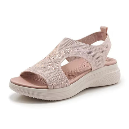 Hilde™ | Komfort-Sandalen mit Zierstrass