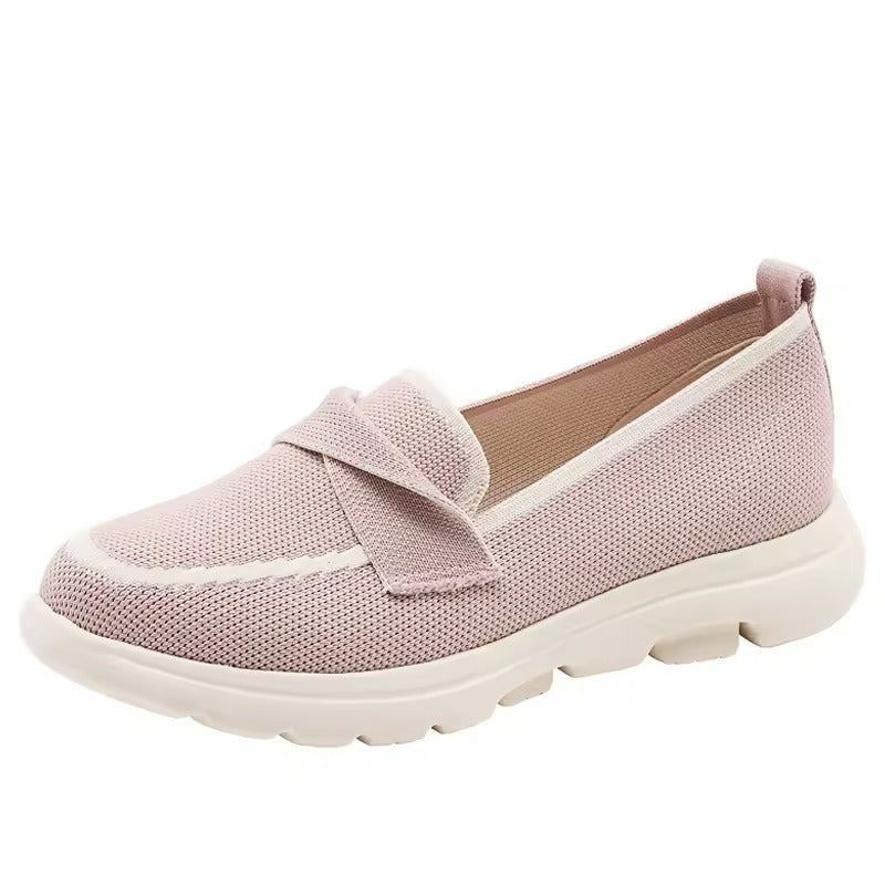 Waltraud™ | Leichte Slip-on Mokassins mit Zierschleife