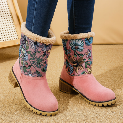 Almira Winter Stiefelette mit Absatz & 2in1 Design